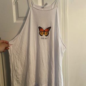 Phi Mu High Neck Top
